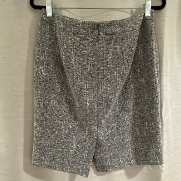 Ann Taylor Blue & White Pencil Skirt - Picture 2 of 6